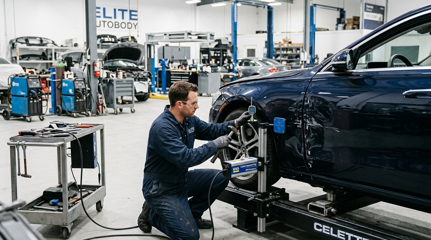 Accident Repair and Painting Qatar ChromeTech