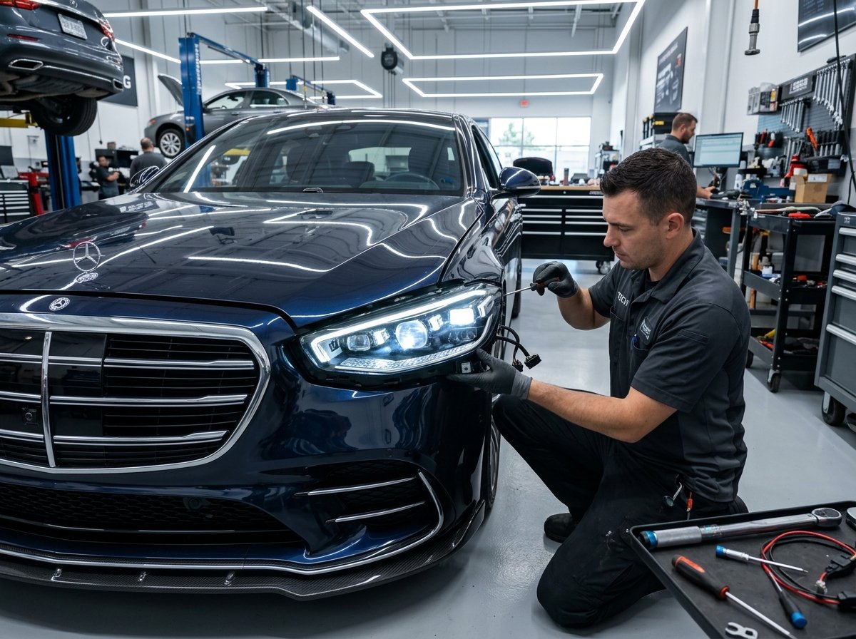 Headlight Conversion LED Matrix Projector Facelifts Qatar ChromeTech