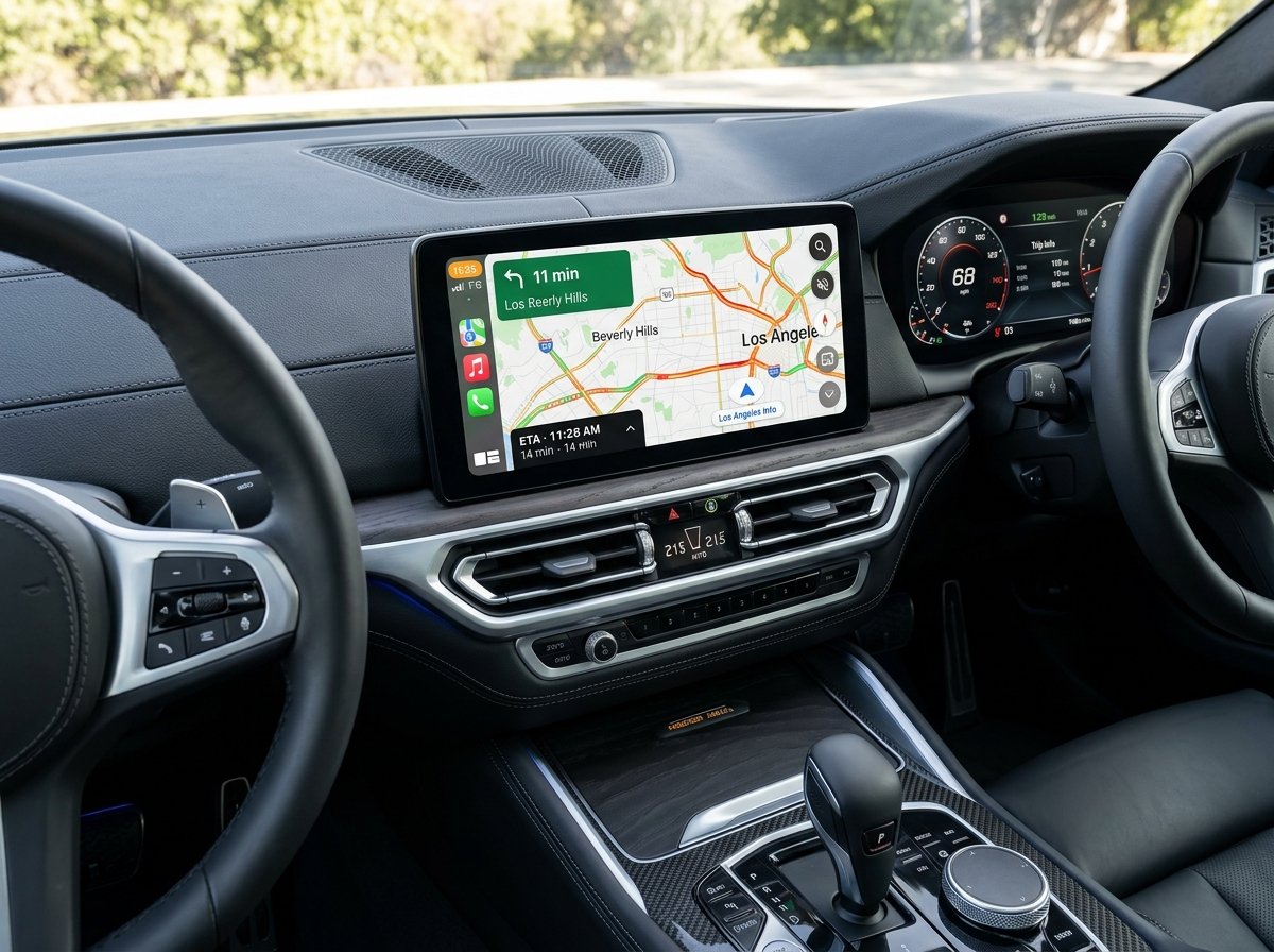 LCD Upgradation Android HD & Apple CarPlay Touch Screen Qatar ChromeTech